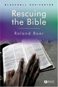 Rescuing the Bible (Blackwell Manifestos)
