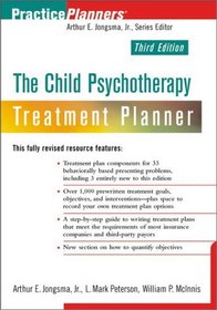 The Child Psychotherapy Treatment Planner (Practice Planners)
