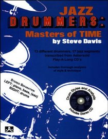 Jazz Drummers: Masters Of Time (Book & CD Set)