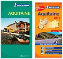 Michelin Green Guide to Atlantic Coast (Bordeaux/Aquitaine) in English plus Map