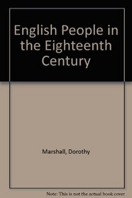 English People in the Eighteenth Century.