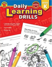 Daily Learning Drills Grade K