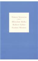 Three Stanzas: Miroslaw Balka/Robert Gober/Seamus Heaney