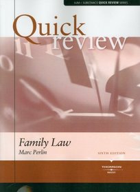 Sum & Substance Quick Review on Family Law