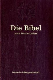 Die Bibel. Taschenausgabe burgunderrot