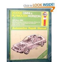Dodge Omni and Plymouth Horizon Automotive Repair Manual 1978 1989 (Haynes Owners Workshop Manuals)