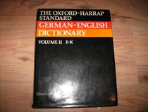 The Oxford-Harrap Standard German-English Dictionary