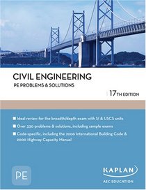 Civil Engineering PE Problems & Solutions (PE Exam Preparation)