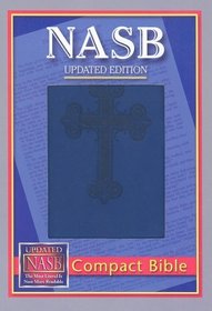NASB Compact Bible, Blue Cross, LT