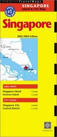 Periplus Travelmaps Singapore: Singapore Island  City Map 2003-2004 (Periplus Travel Maps)