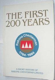 The first 200 years: A short history of Rabone Chesterman Limited
