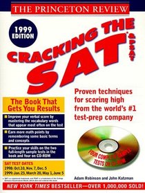 Cracking the SAT w/CD-ROM, 1999 Edition (Book and CD Rom)