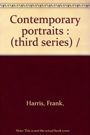 Contemporary portraits : (third series) /