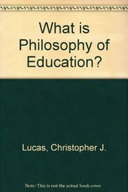 What is Philosophy of Education?