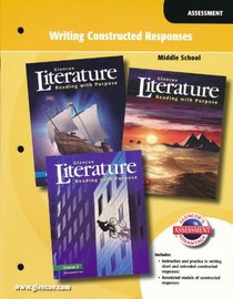 Glencoe Literature Middle School Writing Constructed Responses Assessment. (Paperback)