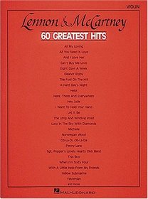 Lennon and McCartney - 60 Greatest Hits - Violin