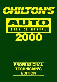 Chilton's Auto Repair Manual 1996-2000