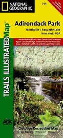 Northville/Raquette Lake - Trails Illustrated Map # 744
