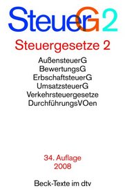 Steuergesetze: Textausgabe mit ausfuhrlichem Sachregister (Beck-Texte im dtv) (German Edition)