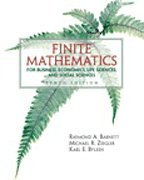 Finite Mathematics for Business Economics, Life Sciences and Social Sciences- W/Student Solutions Manual + CD