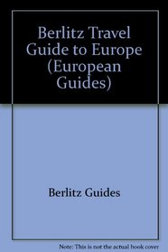 Europe (Berlitz Pocket Guide 1989/1990)