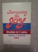 Increasing the Joy: Studies in 1 John