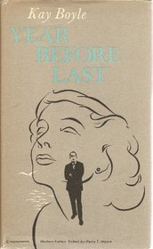 Year Before Last (Crosscurrents/Modern Fiction)