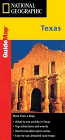 National Geographic Guide Map Texas (Guidemaps)