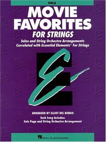 Movie Favorites - Viola Essential Elements for Strings