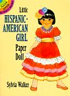 Little Hispanic-American Girl Punch-Out Paper Doll (Dover Little Activity Books)