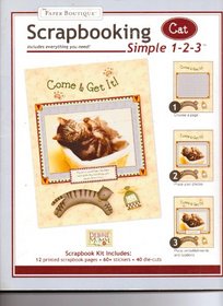 Scrapbooking Simple 1-2-3 CAT