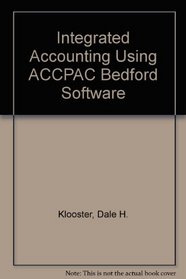 Integrated accounting using ACCPAC Bedford software