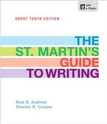 The St. Martin's Guide to Writing Short Edition