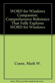 WORD for Windows Companion