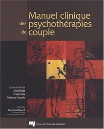 Manuel clinique des psychothérapies de couple (French Edition)