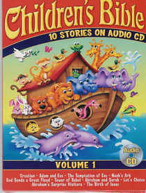 Children's Bible 10 stories on Audio CD, Volume 1