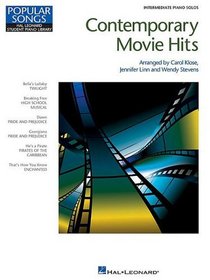 Contemporary Movie Hits: Intermediate Piano Solos (Popular Songs: Hal Leonard Student Piano Library)