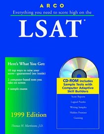 Everything You Need to Score High on the Lsat 1999 (Book and Disk)