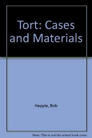 Tort: Cases and Materials