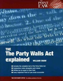 The Party Wall Act Explained (Point of Law)