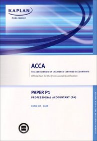 P1 Professional Accountant PA (Acca)