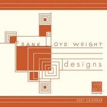 Frank Lloyd Wright Designs 2007 Mini Wall Calendar