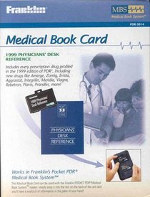 Physician's Desk Reference, 1999 (Electronic MBS Book Card Only)