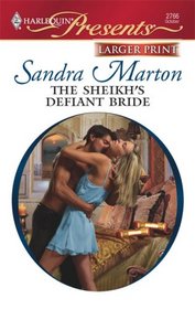 The Sheikh's Defiant Bride (Sheikh Tycoons, Bk 1) (Harlequin Presents, No 2766) (Larger Print)