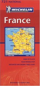Michelin France Folded Map (Map)
