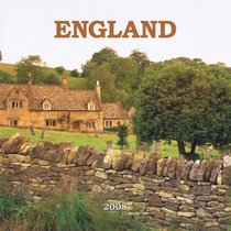 England 2008 Mini Wall Calendar (German, French, Spanish and English Edition)
