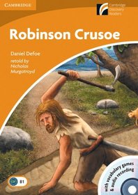 Robinson Crusoe Level 4 Intermediate Book with CD-ROM and Audio CDs (2) (Cambridge Discovery Readers)