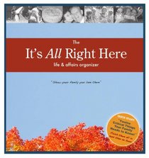 The It's All Right Here Life & Affairs Organizer