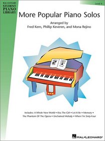 More Popular Piano Solos - Level 4: Hal Leonard Student Piano Library (Hal Leonard Student Piano Library (Songbooks))