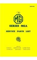 The Mg Mga 1500 Parts Catalogue, 1955-1959